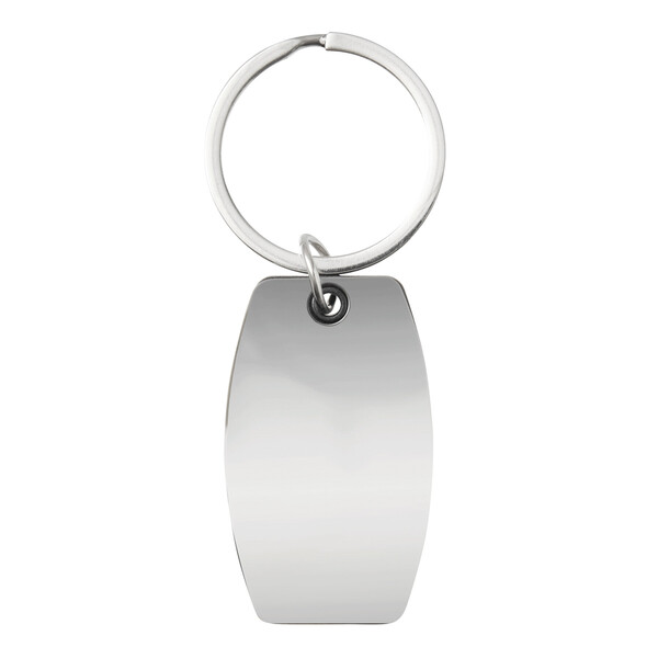 Key Ring Mirror - Black / Silver