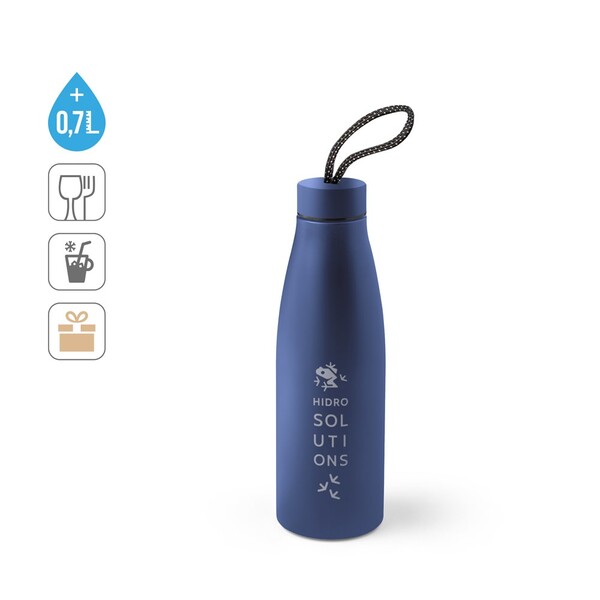 MORGAN. Boca od 90% recikliranog nehrđajućeg čelika 710 mL - Crna