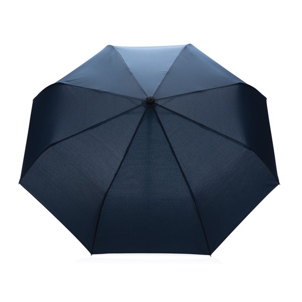Parapluie 21" automatique en rPET 190T Impact AWARE™ - Bleu Marine
