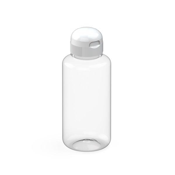 Drink Bottle "Sports" 700 Ml - Transparent / White
