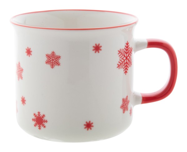 Vintage Christmas Mug Nakkala - Red / White
