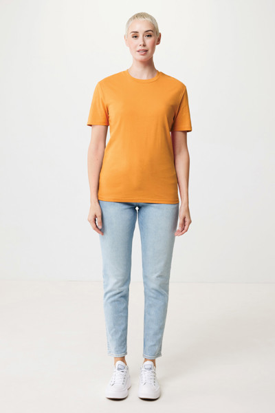 Iqoniq Bryce recycled cotton t-shirt - Sundial Orange / L