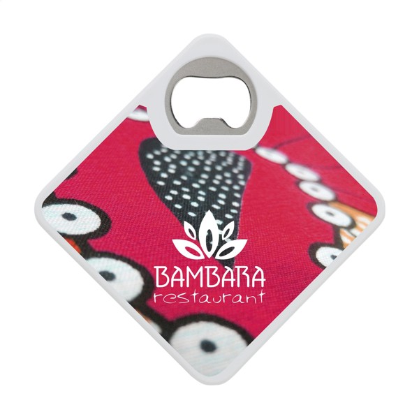 Coaster Opener décapsuleur - Blanc