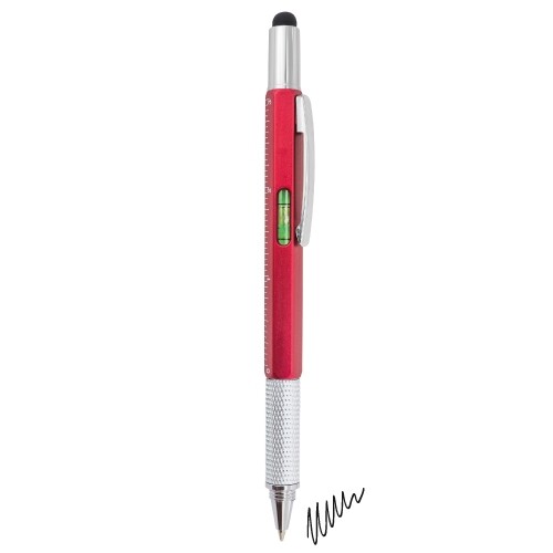 STYLO 7 FONCTIONS “ROVI” - Rouge