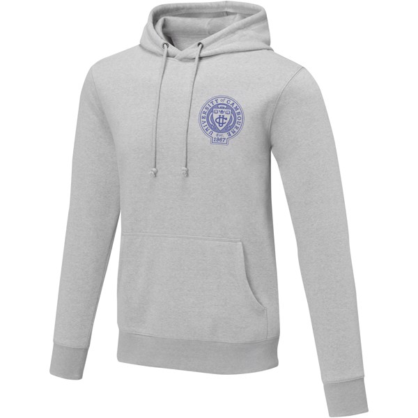 Felpa con cappuccio unisex Charon - Grigio melange / XS