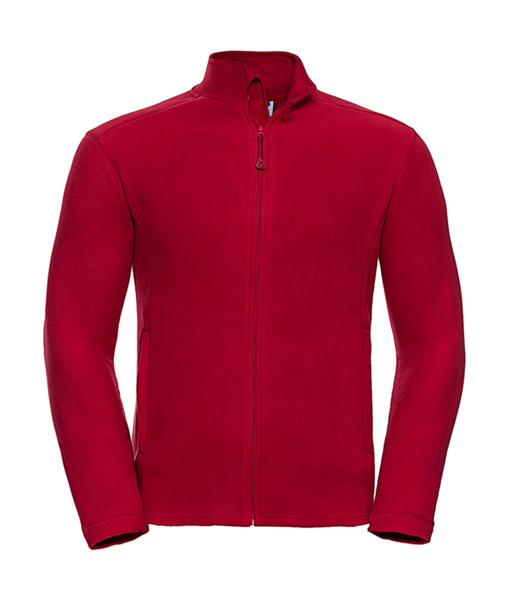 Men's Full Zip Microfleece - Black / 2XL