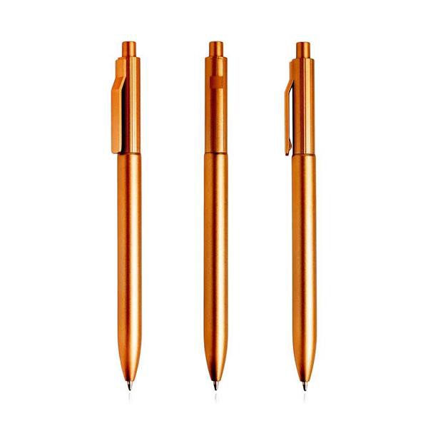 Esferográfica Rabs Em Cores Metalizadas - Prateado