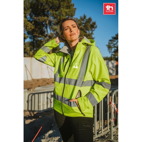 Casaco (unissexo) softshell de alta-visibilidade - THC ZAGREB WORK