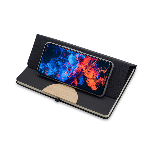 Fold notepad & pen set - Black