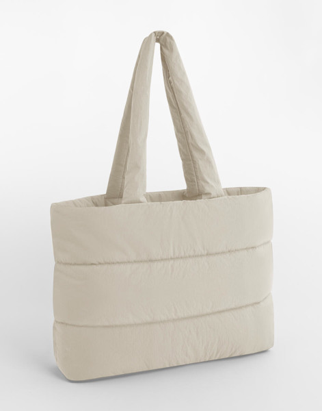 Quilted Tote Bag - Natural Stone / ONE SIZE