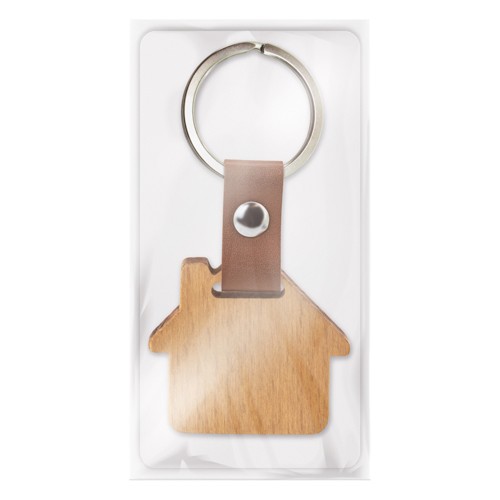 PORTE-CLÉS EN BOIS "HAUS"