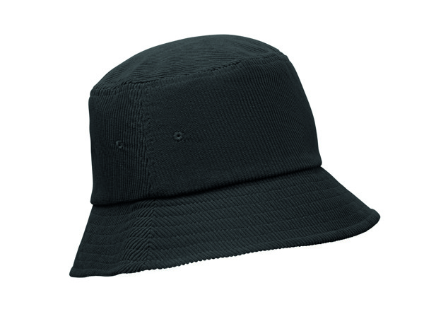 Corduroy bucket hat Scoop - Black