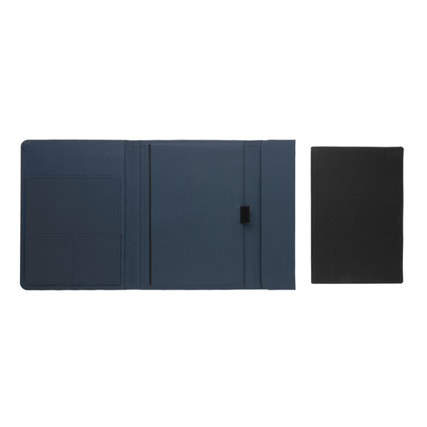Xd Xclusive A5 notebook, magnetic closure, rPET cover - Navy
