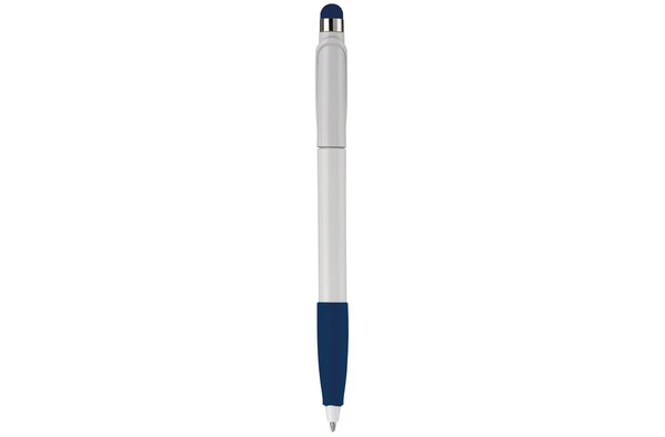 Cosmo stylus with grip - White / Dark blue