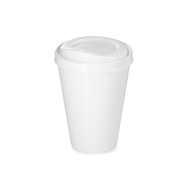 FRAPPE. Reusable cup in PP 430 mL - White