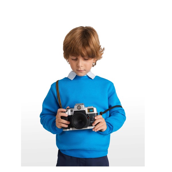 Clasica Sweatshirt mit Rundhalsausschnitt für Kinder - Rossette / 3/4