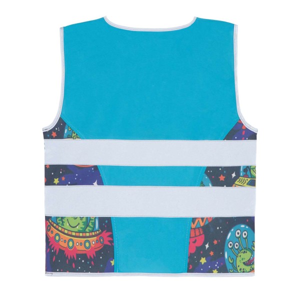Children’S Safety Vest - Action - Blue / Alien / XS