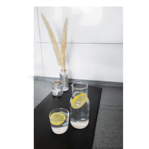 Glas-Karaffe Mit Trinkglas Calmy