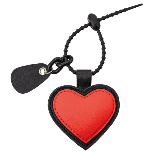 PORTE-CLÉS PU "MON AMOUR" - Rouge
