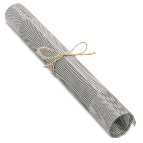 REUSABLE WASHABLE MAT "ZULEMA" - Gray