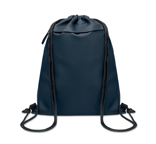 Sac à cordon en 600D RPET Bangkok Bag - Bleu