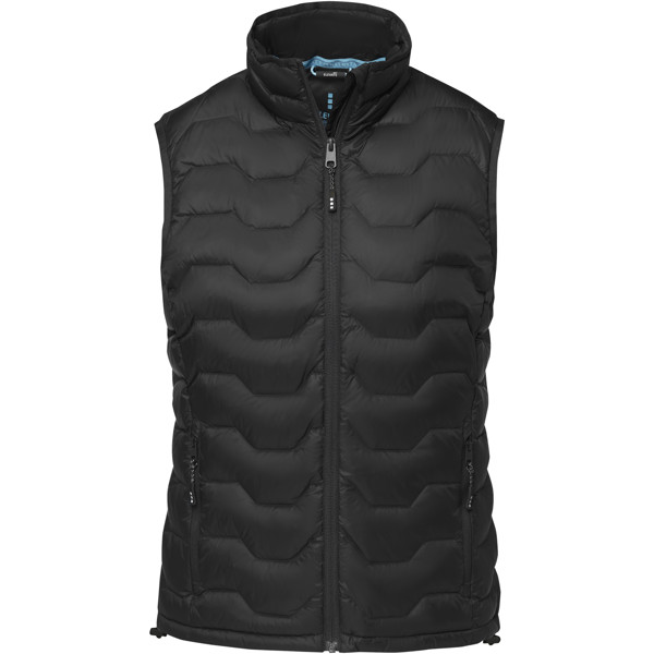 Epidote women's GRS recycled insulated down bodywarmer - Solid Black / XS