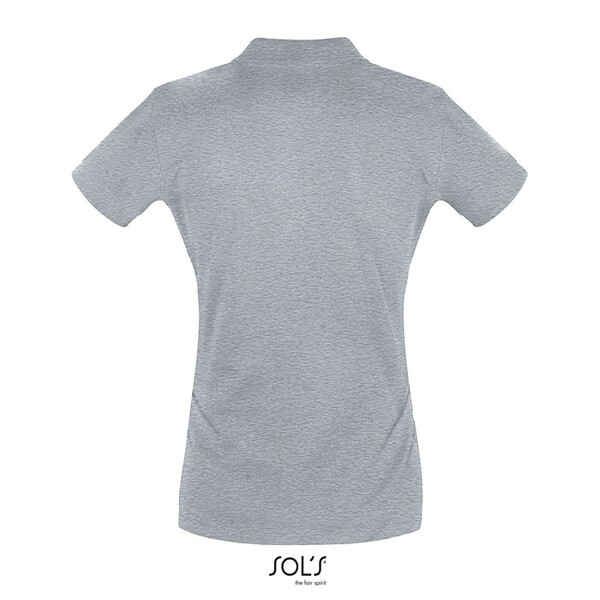 PERFECT POLO SENHORA 180g Perfect Women - Cinzento Melange 2XL