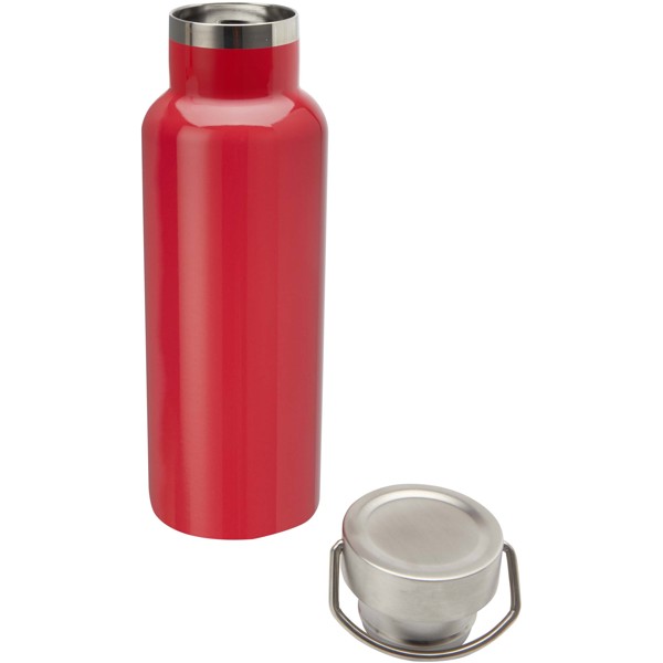 Bouteille d’eau Thor de 500 ml en acier inoxydable certifié RCS - Rouge