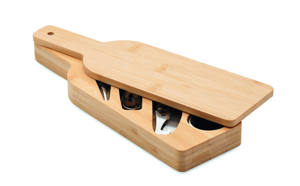 Bottle shaped wine set Vinovault Set