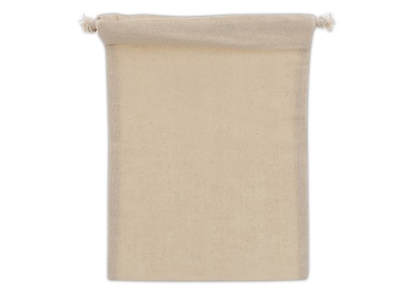 Gift pouch OEKO-TEX® cotton 140g/m² 15x20cm