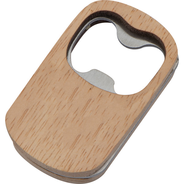 Bottle opener bamboo ERWIN - Beige