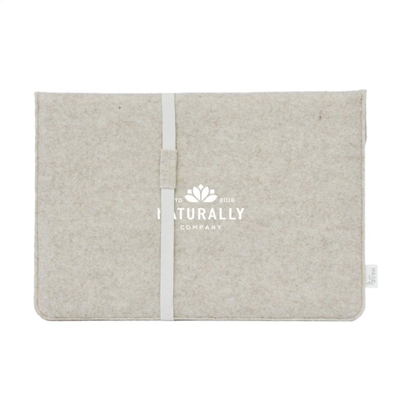 Recycled Felt Laptop Sleeve 15/16p - beige