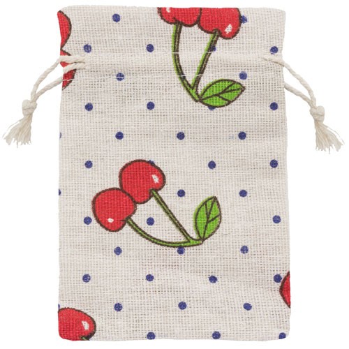 BOLSA DE ALGODAO CEREJAS