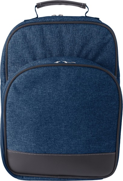 Sac à dos pique-nique en polycanvas Jolie - bleu