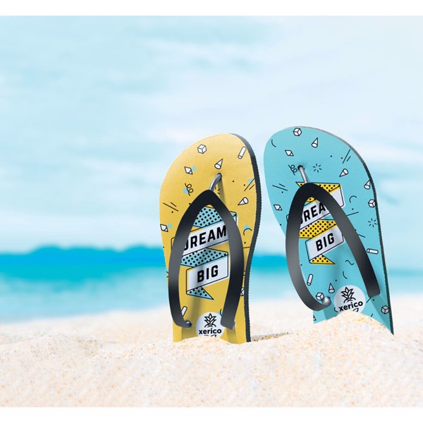 Sublimation beach slippers Do Mel