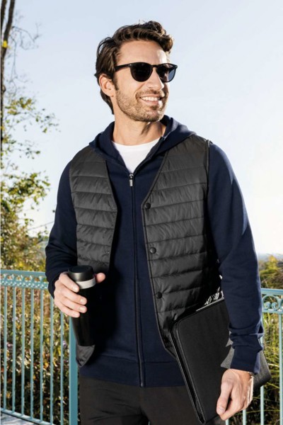 Men's Zipped Hoodie - Deep Navy / M