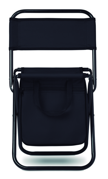Stol Sit & Drink, hladilnik 600D, največja teža 85 kg - Črna