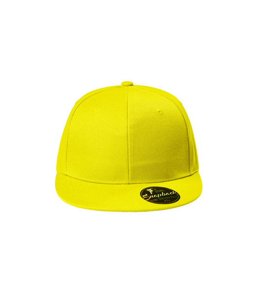 Čepice Unisex Malfini® Rap 6P - Citronová / nastavitelná