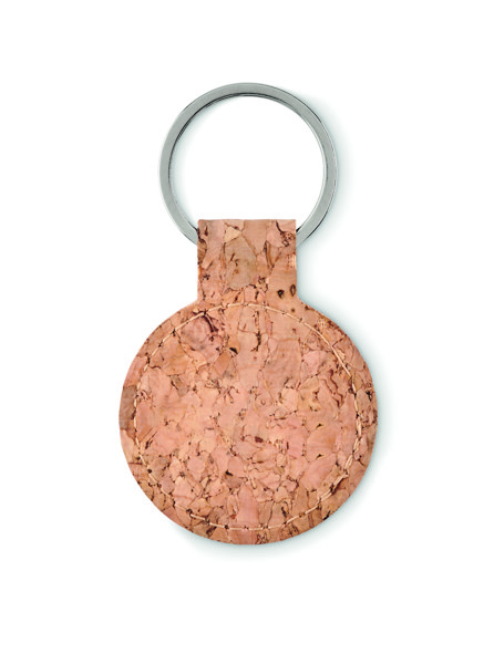 Porta-chaves redondo cortiça Cincin