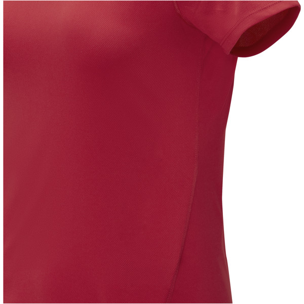 Polo cool-fit a maniche corte per donna da 105 g/m² Deimos - Rosso / M