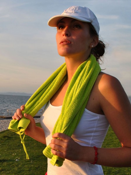 Premium Sport Towel 70X140 - White