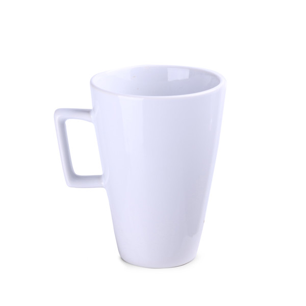 Porcelain mug, 120 mm height, 85 mm diameter