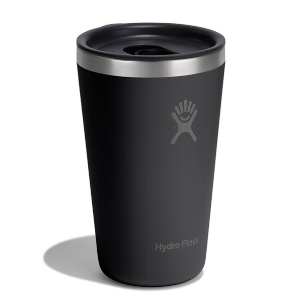 16 OZ ALL AROUND TUMBLER PRESS-IN LID BLACK