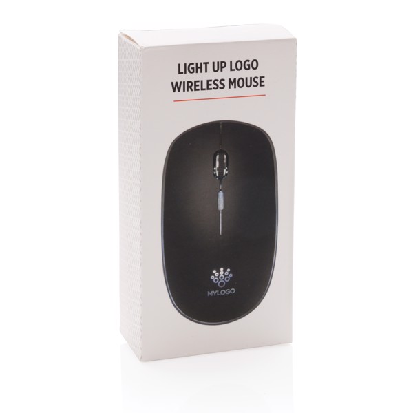 XD - Light up logo wireless mouse