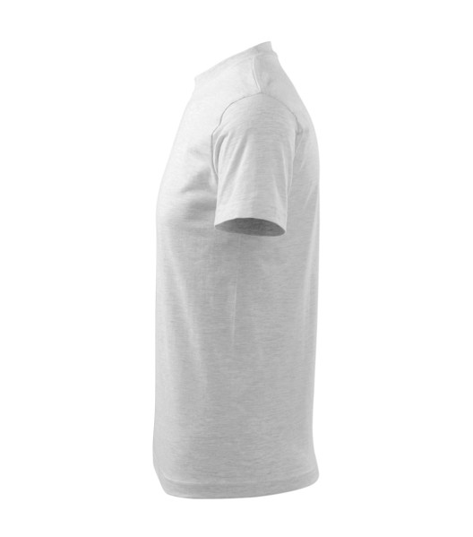 Tričko Unisex Malfini® Classic - Světle Šedý Melír / L