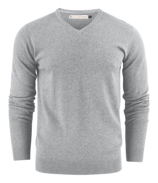Ashland V-Neck Grey Melange 3XL