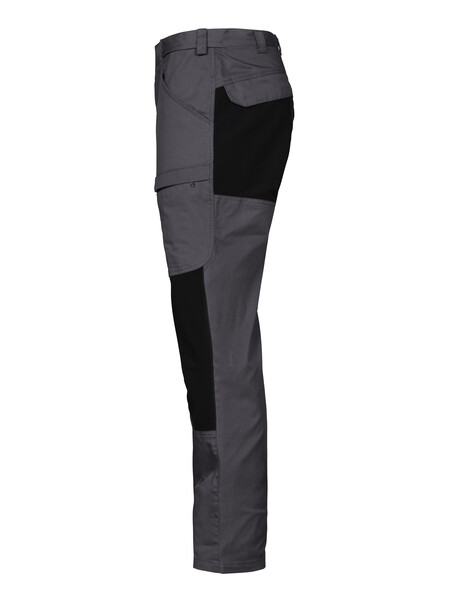 2520 servicepant stretch men grey/black C156
