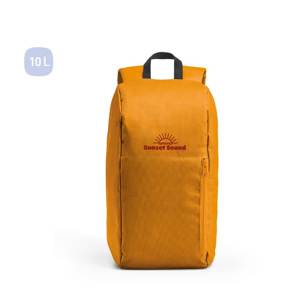 LUGANE. 600D polyester Backpack - Dark Grey