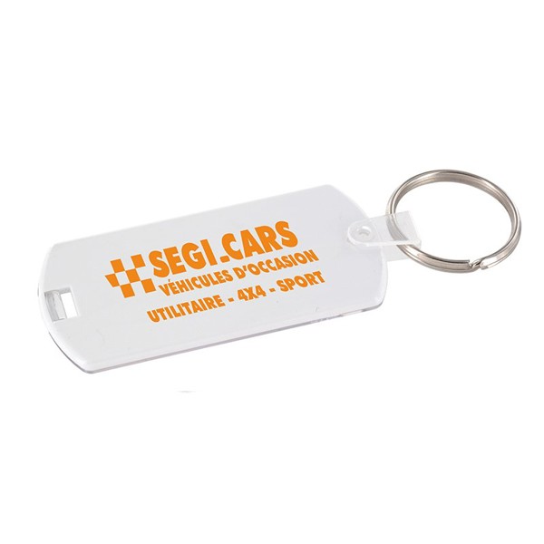 KEY-RING LABEL-HOLDER