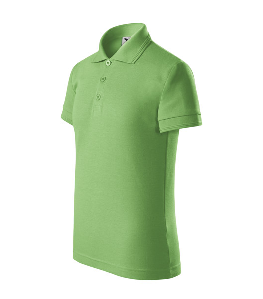 Polo Shirt Kids Malfini® Pique Polo - Grass Green / 134 cm/8 years